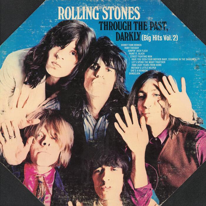 US pressing by London Records. Track names are listed in  (or  Condensed).