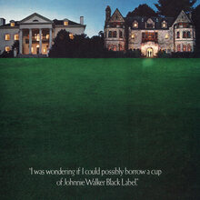 Johnnie Walker Black Label ad