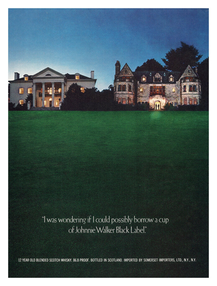 Johnnie Walker Black Label ad
