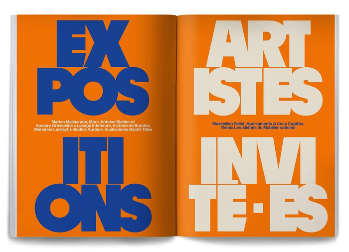 Catalog spread