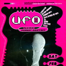 UFO 2 rave flyer