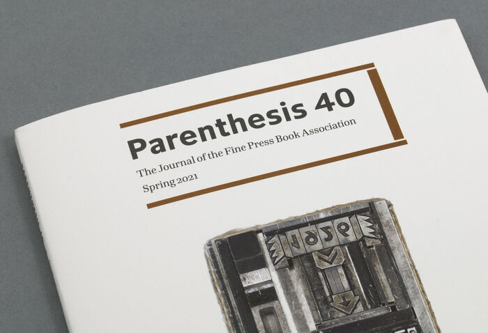 Parenthesis, issue 40 1