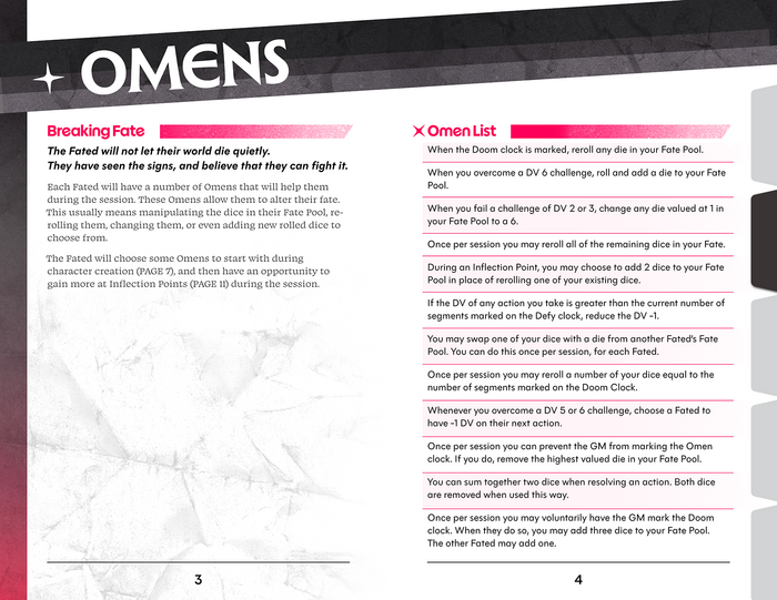 Omen game booklet 2