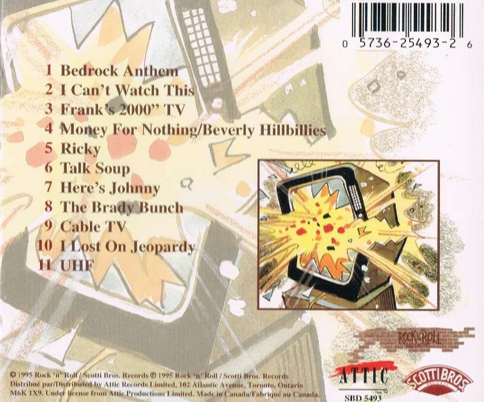 The back cover uses Times New Roman (image taken from the Canadian version).