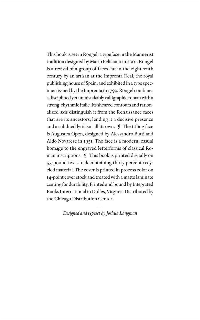 Standby: An Approach to Theatrical Design by Joshua Langman 6