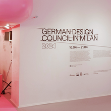 German Design Council exhibition in Milan
