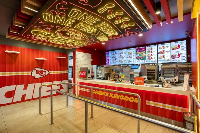 KFC Mexico NFL-themed restaurants 3