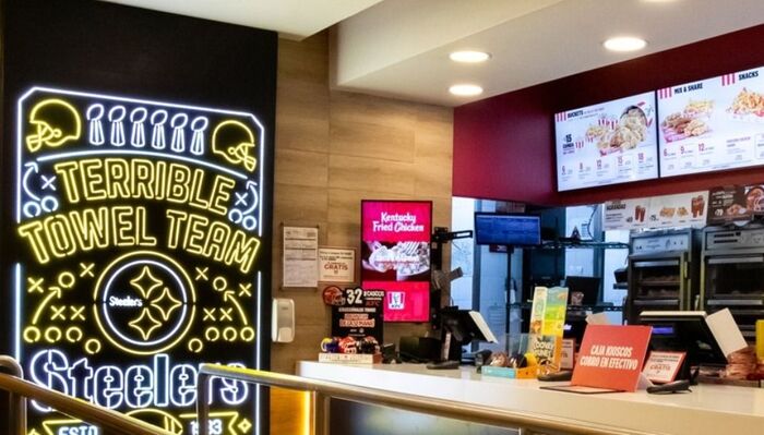 KFC Mexico NFL-themed restaurants 6