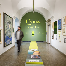 <cite>It’s me, Toni at </cite>Nordico Stadtmuseum Linz