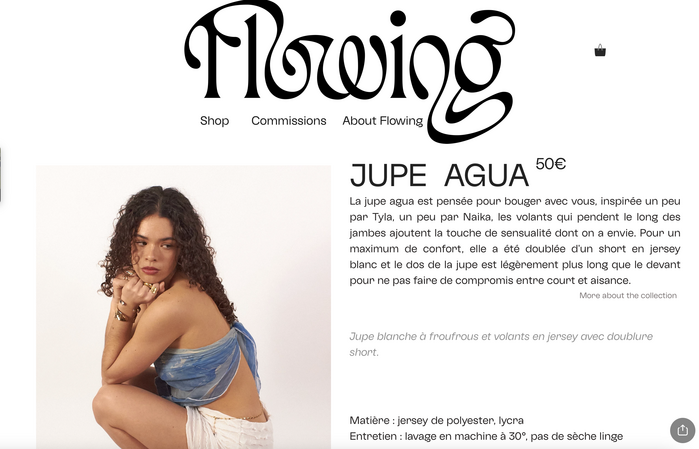 Text on the website is shown in the Regular and Regular Italic styles.
