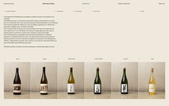 Jazminos website 4
