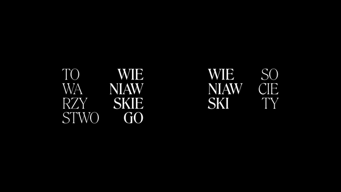 Wieniawski Society rebranding 3