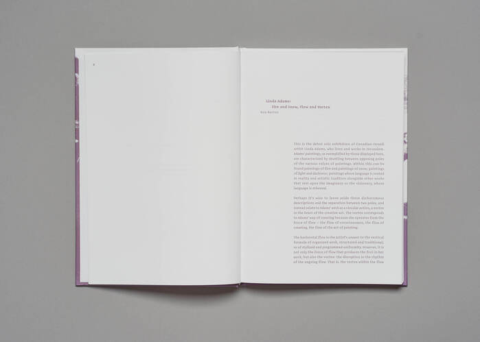 Linda Adams: Fire and Snow exhibition and catalogue 7
