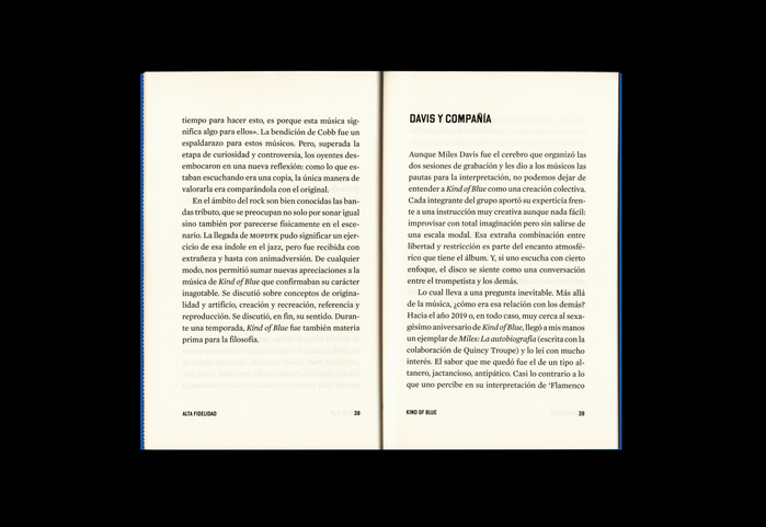 Alta Fidelidad book series 3