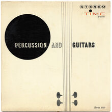 Al Caiola –<cite> Percussion and Guitars</cite> album art