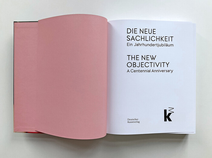 Die Neue Sachlichkeit / The New Objectivity exhibition catalog 2