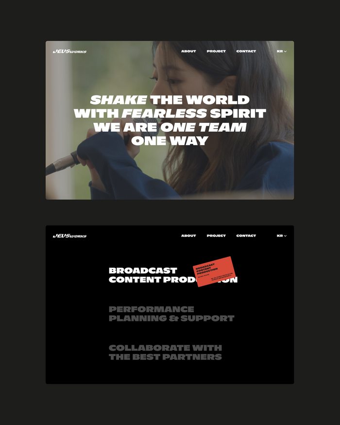 JEUSWORKS website 3