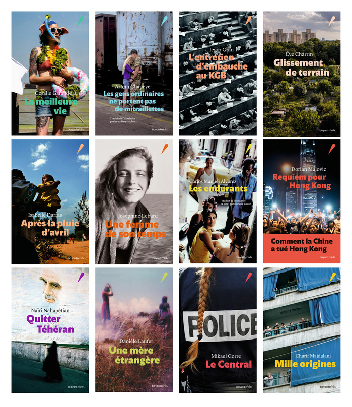 Bayard Récits book covers 3