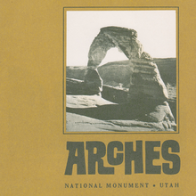 Arches National Monument Utah brochure