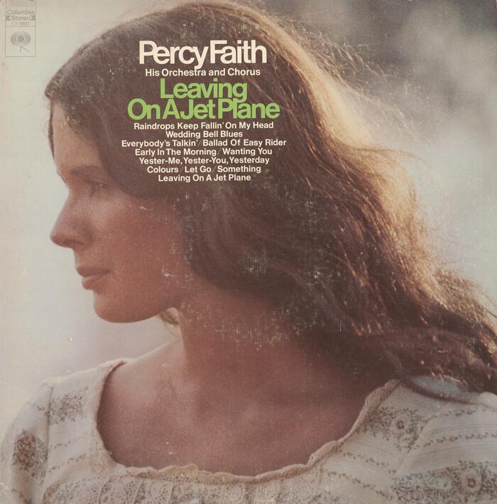 Percy Faith and His Orchestra and Chorus – Leaving On A Jet Plane album art