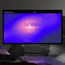 Contemporary Type website