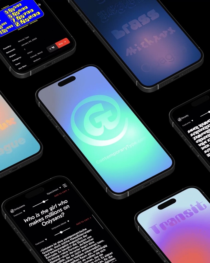 Contemporary Type website 3