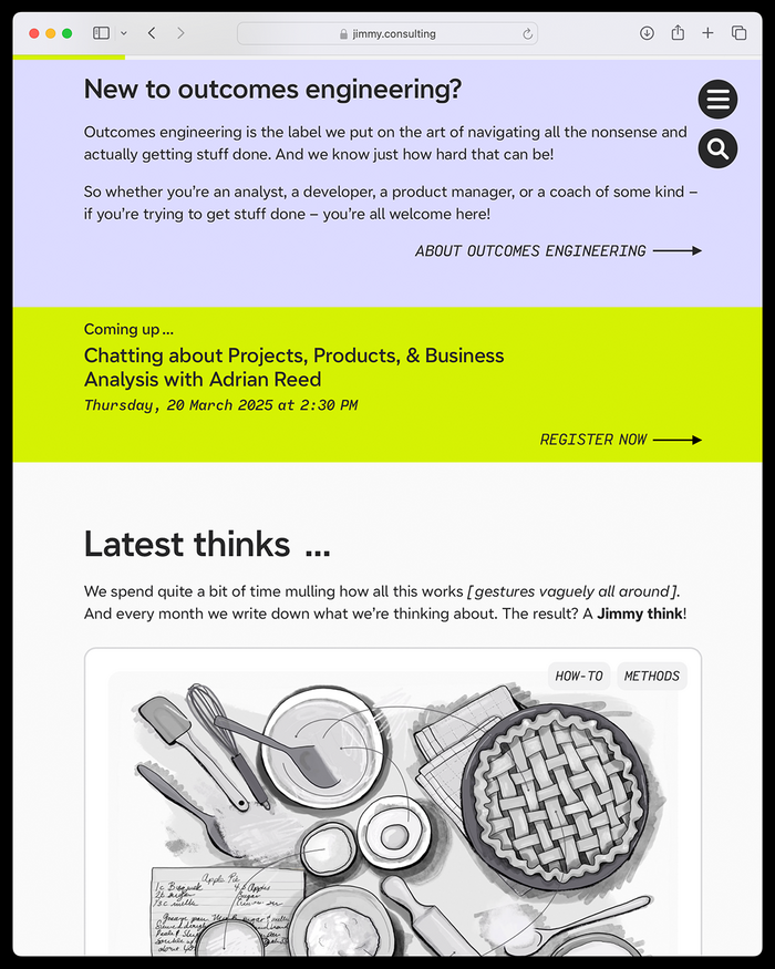 Jimmy Consultin website 2