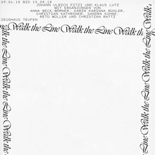 <cite>Walk the Line</cite> at Zeughaus Teufen