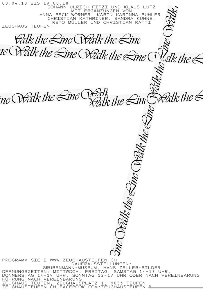Walk the Line at Zeughaus Teufen 2