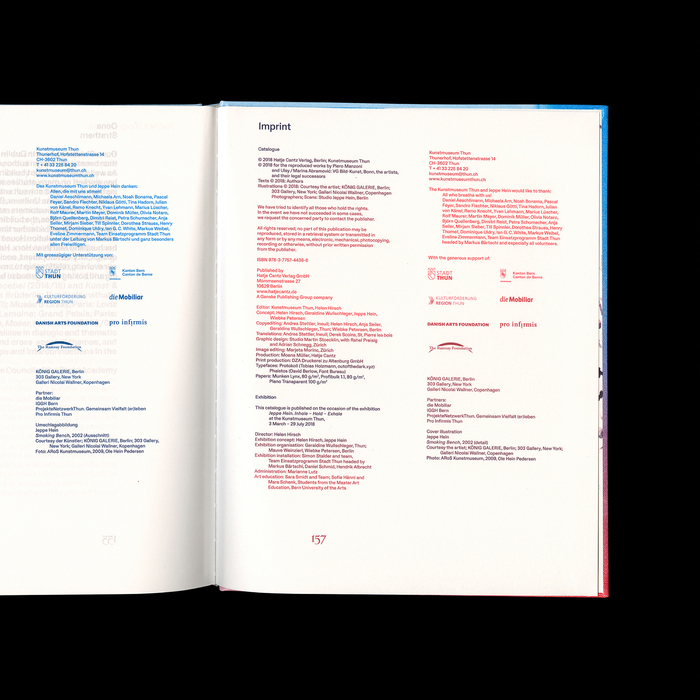 Jeppe Hein – Inhale, Hold, Exhale exhibition catalog 8