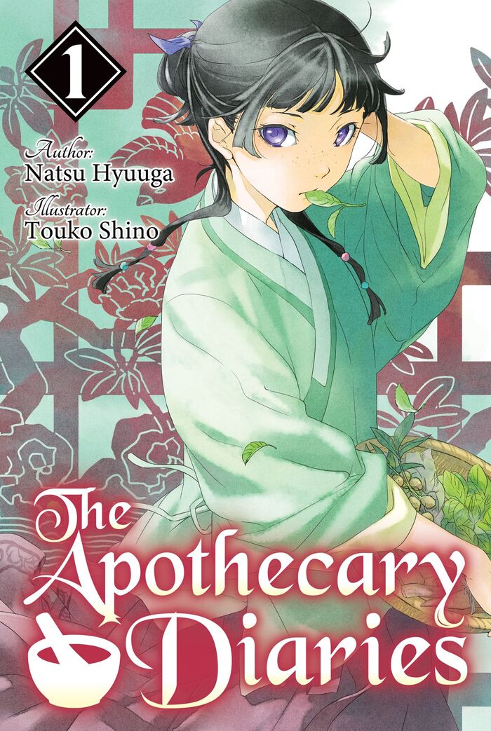The Apothecary Diaries by Natsu Hyuuga and Touko Shino, Light Novel covers 1