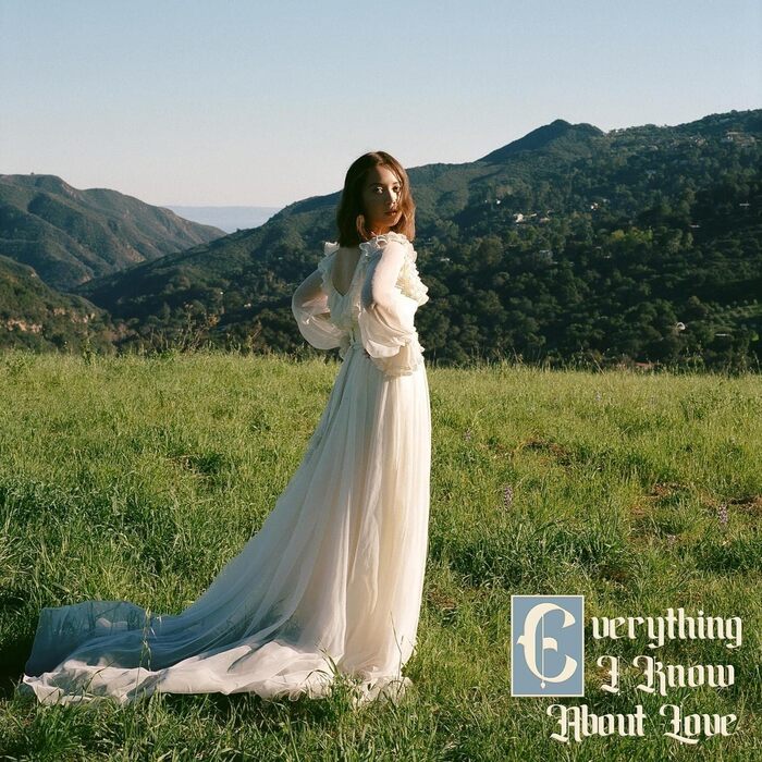 Laufey – Everything I Know About Love album art and lyrics video 1