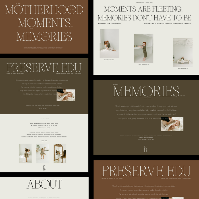 Sam Bufalo identity and website 8