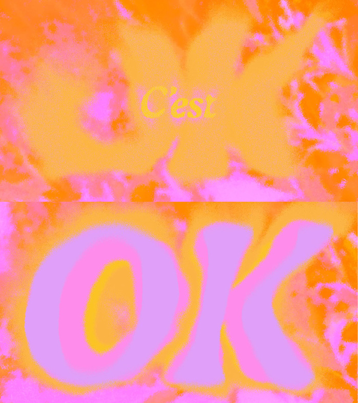 Cléa Vincent – “C’est OK” lyrics video 1