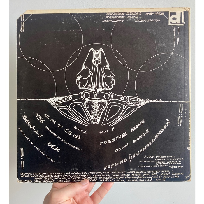 Joseph Jarman &amp; Anthony Braxton – Together Alone album art 2