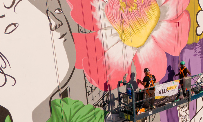 Rua Walls street art festival 1
