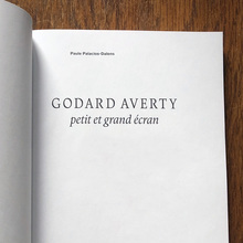 <span></span><cite> </cite><span><cite>GODARD AVERTY. Petit et grand écran</cite> by Paule Palacios-Dalens</span>