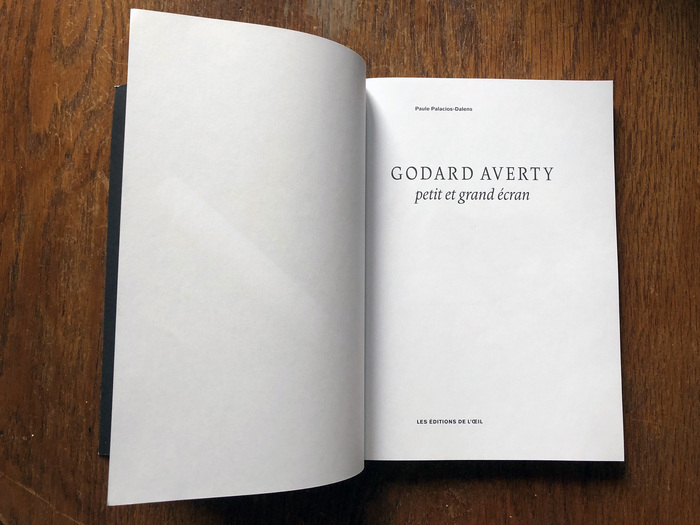 GODARD AVERTY. Petit et grand écran by Paule Palacios-Dalens 3