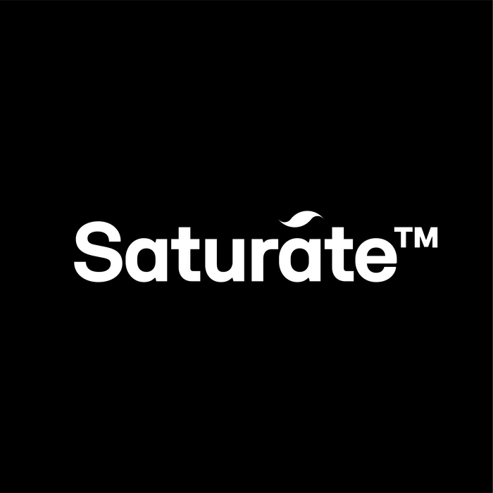 Saturate logo and website 1