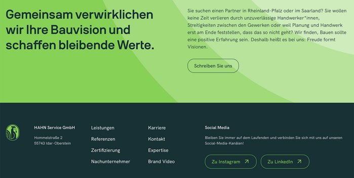 HAHN idenity and website 7