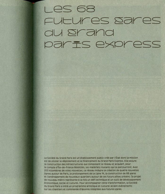 Métro! Le grand Paris en mouvement exhibition catalog 9