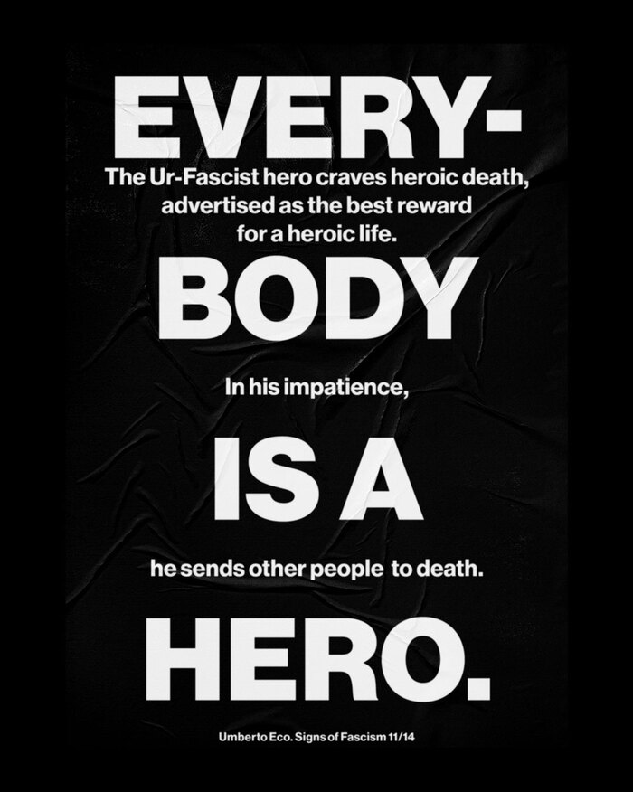 13/14 – Everybody is a hero