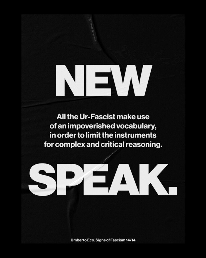 14/14 – New Speak