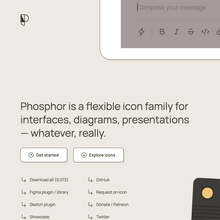 Phosphor Icons website