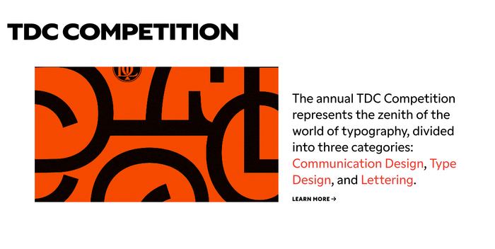 Type Directors Club website (2025) 1
