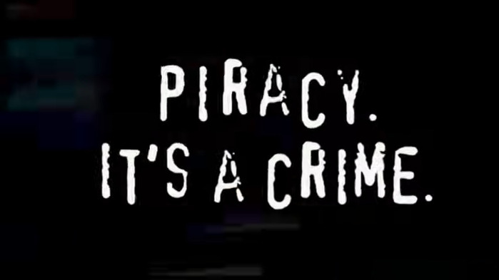 “Piracy. It’s a Crime.” PSA 5