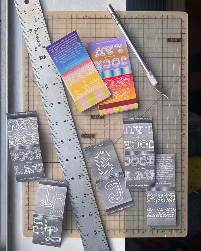 Jocelyn Lau visual identity 2