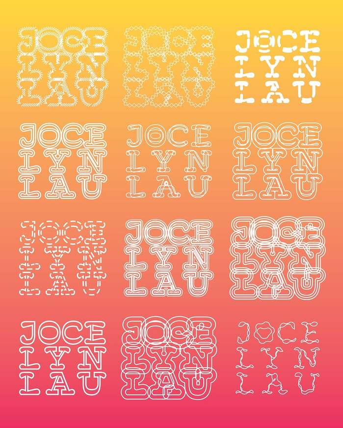 Jocelyn Lau visual identity 5