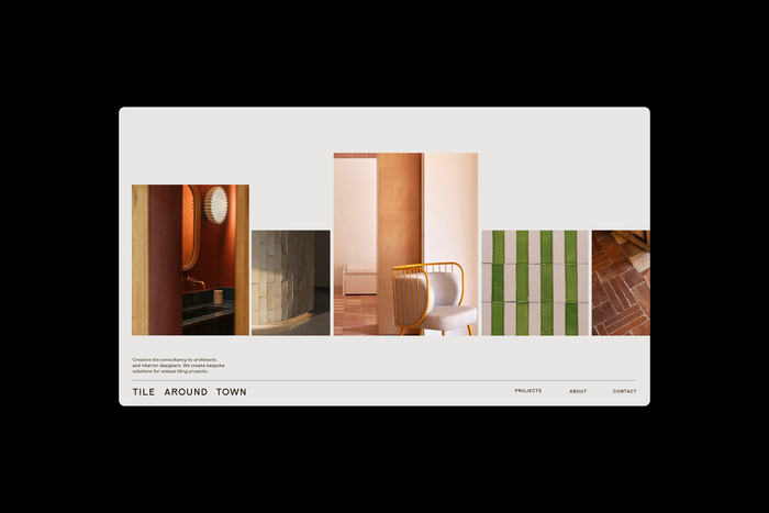 Tilearoundtown visual identity 3