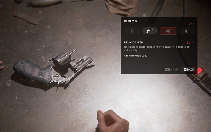 The Last of Us: Part 2 Remastered (2025), modifying a gun